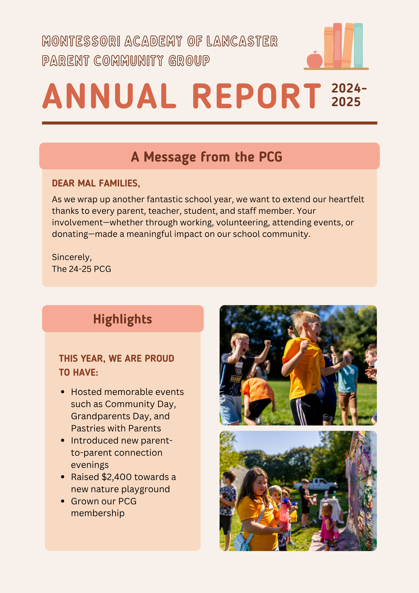 PCG Annual PCG Annual